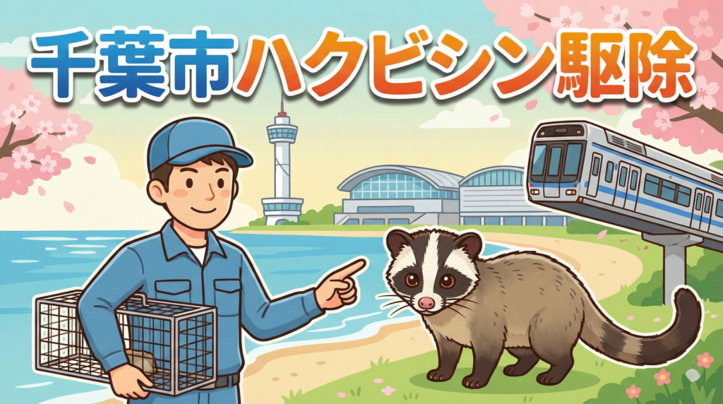 ハクビシン駆除　千葉市
