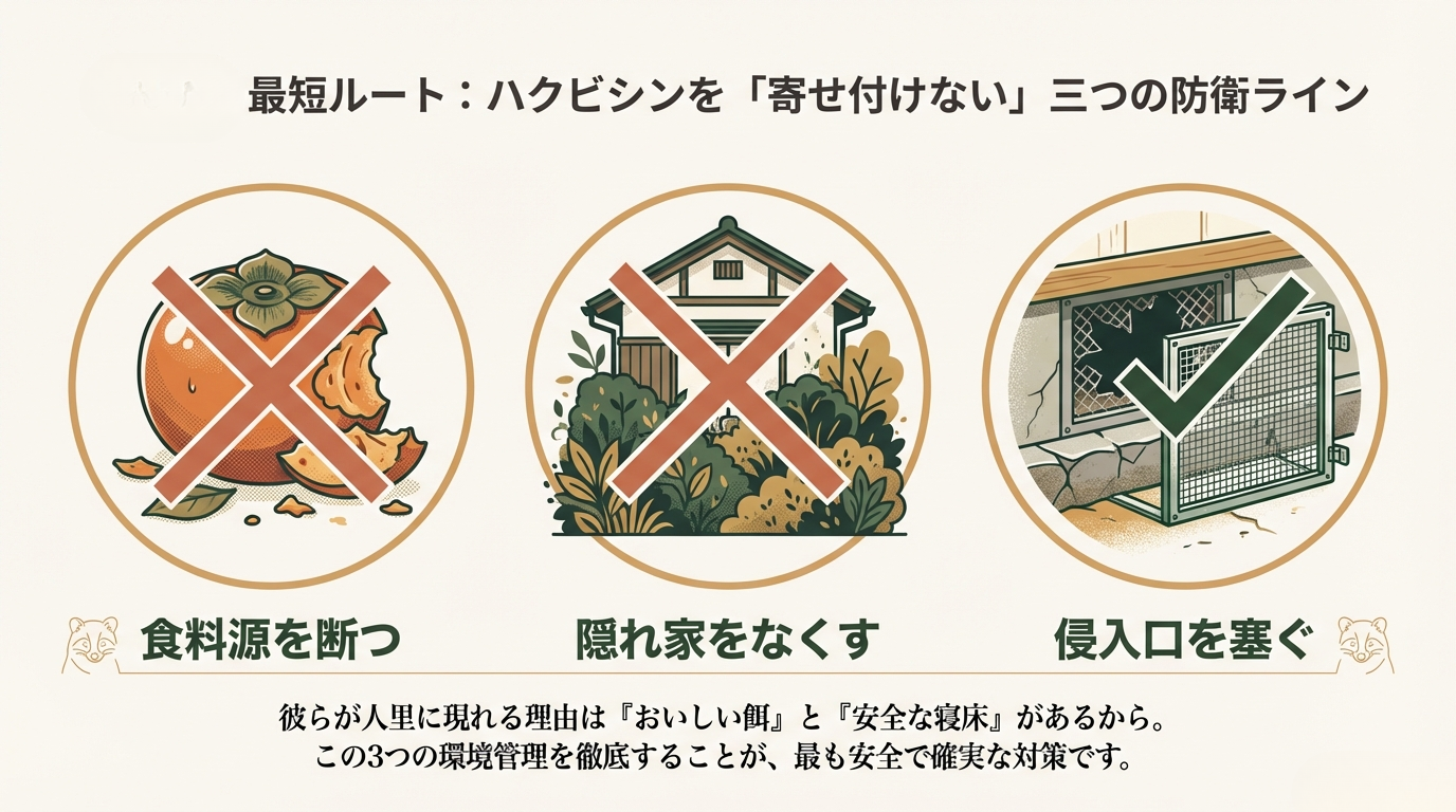 前橋市ハクビシン駆除