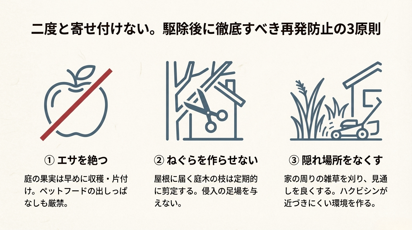 高崎市ハクビシン駆除
