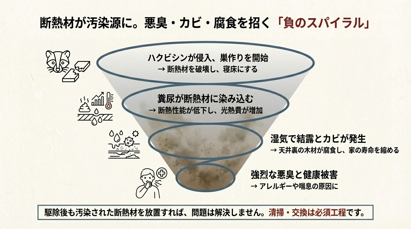 高崎市ハクビシン駆除