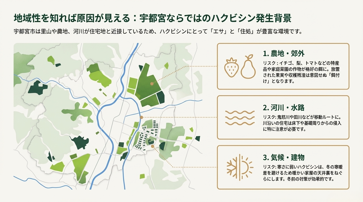 宇都宮市ハクビシン駆除