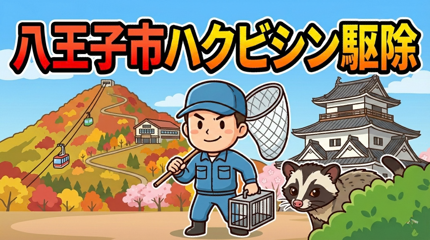 八王子市ハクビシン駆除