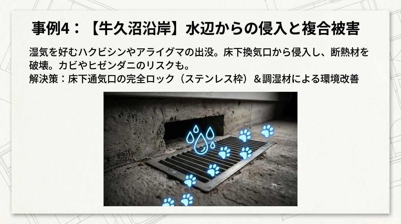 牛久市ハクビシン駆除