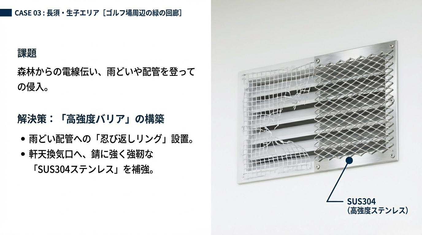 坂東市ハクビシン駆除