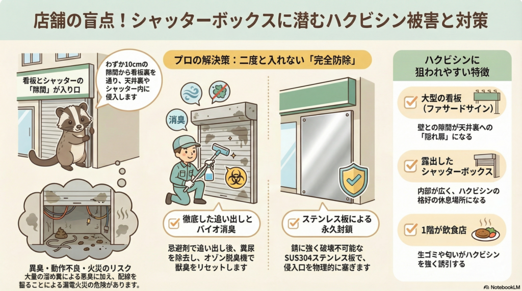 ハクビシン駆除　世田谷区